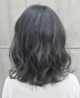 ミディアム カラー メンズ 北間 寛哉のヘアスタイル