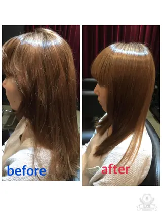 ミディアム パーマ 髪質改善縮毛矯正なら ✨伊藤佳祐✨のヘアスタイル