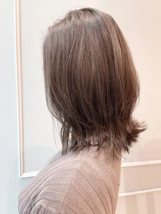 ミディアム カラー 🦖鶴岡 香純🦖のヘアスタイル