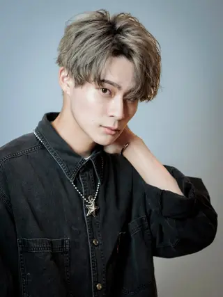 ショート カラー メンズ メンズパーマ/心斎橋 /四ツ橋駅/しょうまのヘアスタイル