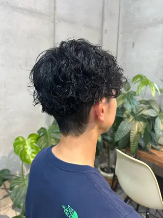 パーマ メンズ 田本 雛のヘアスタイル