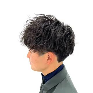 パーマ メンズ 柏メンズカットパーマ NO.1タイチのヘアスタイル