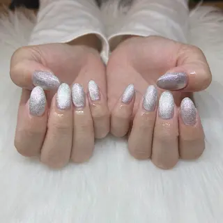 ミディアム HANA うるののネイルデザイン