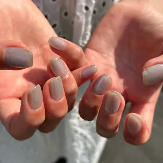 ネイル シンプルネイル Ezura Yumiのネイルデザイン