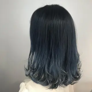 ミディアム カラー 烏丸韓国ヘア🇰🇷 ayaka🎀のヘアスタイル