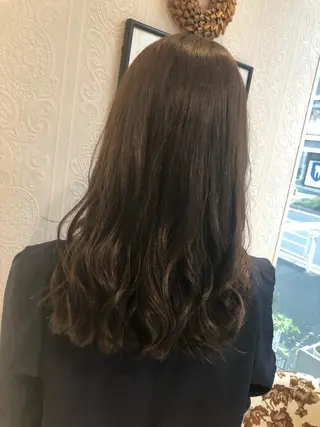 ロング カラー 🍀富久 永梨🧸のヘアスタイル