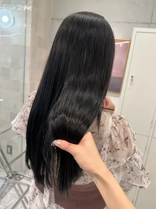 ロング カラー 韓国ヘア☁️ mitsukiのヘアスタイル