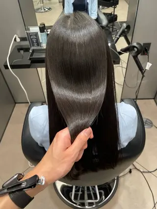 ロング 松尾 祐輝のヘアスタイル