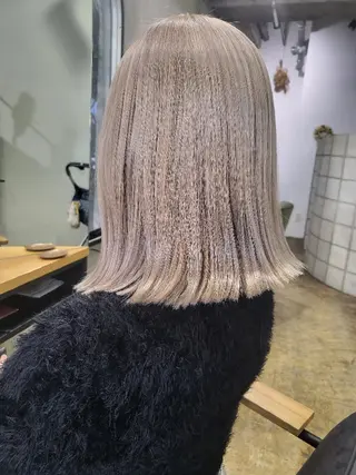 ミディアム Le Lien カジのヘアスタイル