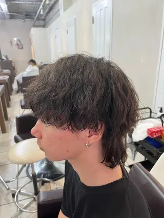 パーマ メンズ カ レラのヘアスタイル