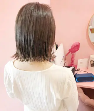 ショート カラー プル艶職人/ にしものヘアスタイル