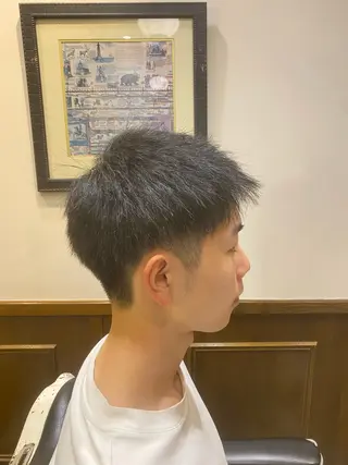 ショート 對馬 虎太郎のヘアスタイル