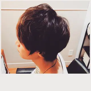 ショート カラー メンズ E RIのヘアスタイル