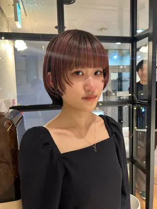 ショート カラー カラーリスト IKUHOのヘアスタイル