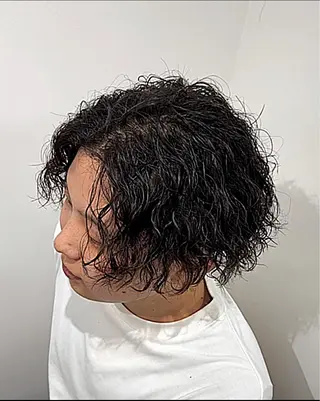 ミディアム メンズ専門 花瀬弘晃のヘアスタイル