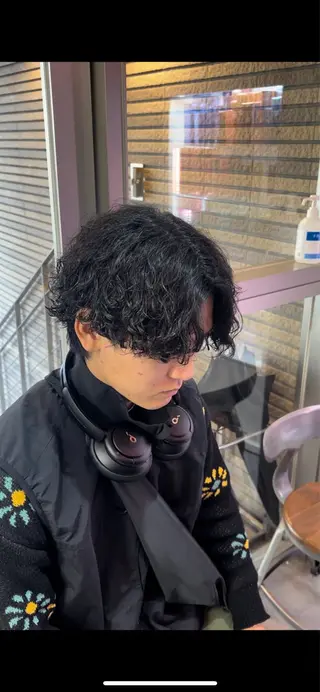 パーマ メンズ パーマ支持率No.1 ❤️‍🔥安成弾のヘアスタイル