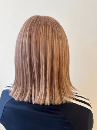 ミディアム 💖ASUKA 💜/透明感カラーのヘアスタイル