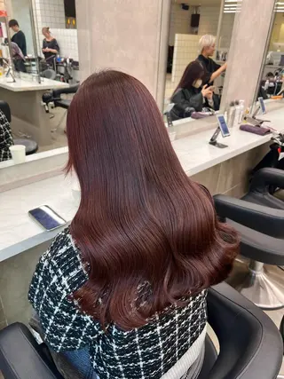 ロング カラー 💖札幌カラー 指名No.1💖玲奈のヘアスタイル