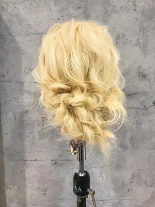 ヘアアレンジ レイヤーカット/透明 感カラー🐬永井瑠栞のヘアスタイル