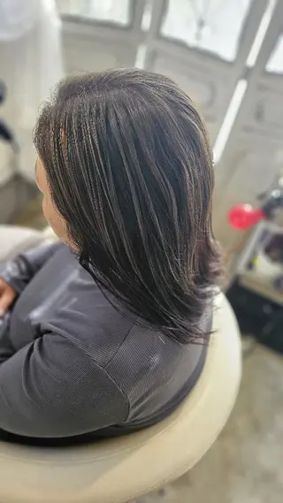 カラー 熊野 タイソンのヘアスタイル
