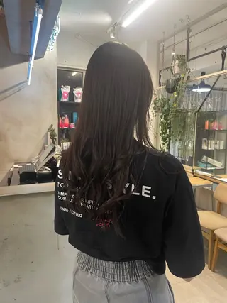 ロング カラー 赤み消し×透明感 /🌙suwa🌙のヘアスタイル