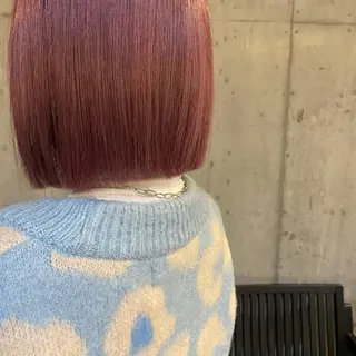 カラー 艶感/韓国風 🤍moeka🤍のヘアスタイル