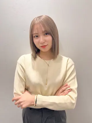 ミディアム 渡邊 ひかるのヘアスタイル