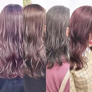 ミディアム 韓国ヘア＆透けカラー keita🇰🇷のヘアスタイル