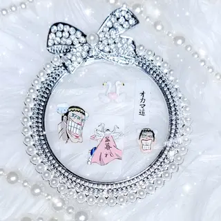 ネイル HAPPINAS🎀  れん🖤痛ネイルのネイルデザイン