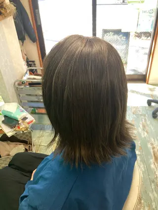 ミディアム 田牧 みゆきのヘアスタイル