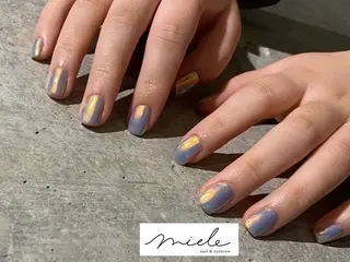 ネイル miele【ミエレ】 海外シンプルデザインのネイルデザイン