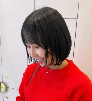 ショート カラー 暖色/オリーブカラー /中村未来🍒🫒のヘアスタイル