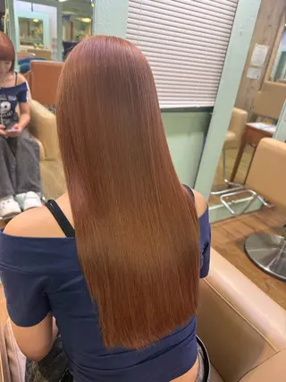 ロング カラー KUREA /ブリーチ・艶髪モテのヘアスタイル