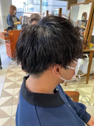 メンズ 鬼松沙弥 ❤︎メンズパーマのヘアスタイル