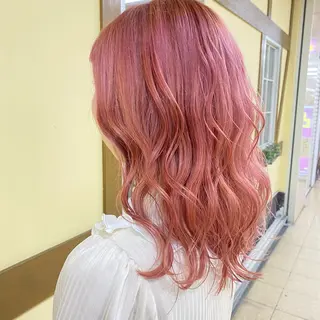 セミロング カラー 門原 理子のヘアスタイル