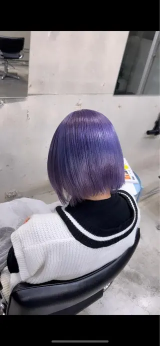 ミディアム カラー 渋谷🎨ブリーチ特化 ×エクステ🎨レンのヘアスタイル