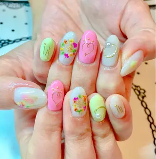 ネイル nailist cocoのネイルデザイン