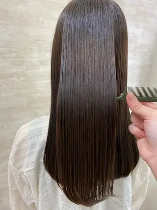 ロング 髪質改善&ヘアケア 永山若奈のヘアスタイル