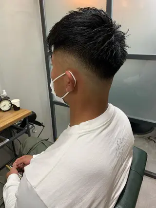 ショート メンズ 【S.BROOM】 店長　西川徹のヘアスタイル
