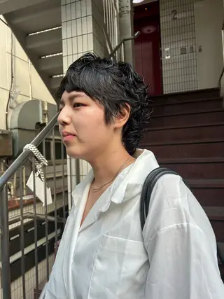 ショート 京谷 宥のヘアスタイル
