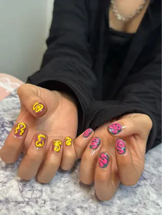 ネイル Pretzels🥨 【プレッツェル】ミウのネイルデザイン