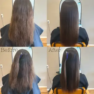 ロング 横 田のヘアスタイル