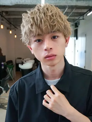 メンズ アイブロウ 🍒森木 ゆうか🍒のヘアスタイル