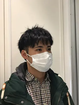 ショート Ash 中岡ゆうたのヘアスタイル