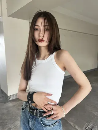 ロング kingdom青山店 小宮愛理のヘアスタイル