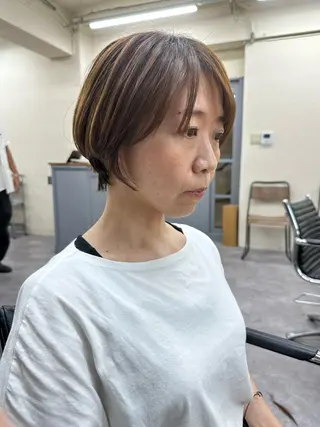 ショート メンズパーマ メンズ特化ryoのヘアスタイル