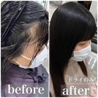 ロング 【縮毛矯正プロ講師】 島野 伊央汰のヘアスタイル