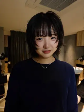 ショート ゆい 似合わせカットのヘアスタイル