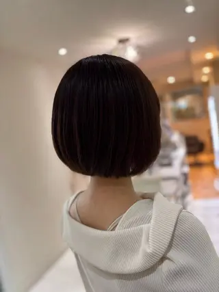ショート yui🥀/ボブ /ブリーチなしカラーのヘアスタイル