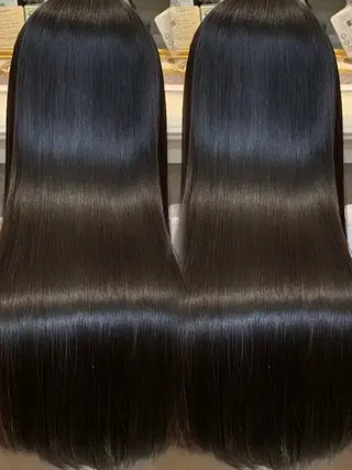 HINA 仙台/ レイヤー/縮毛矯正のヘアスタイル